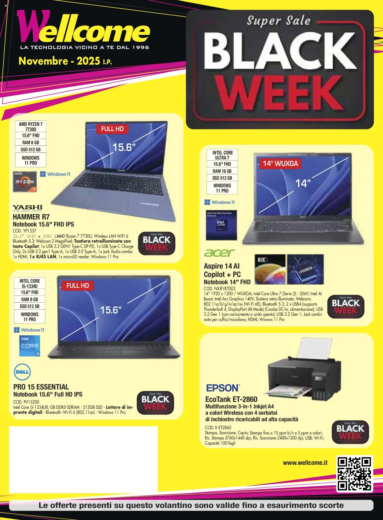 Wellcome - Black Friday - pagina 1 - valido dal 02/12/2025