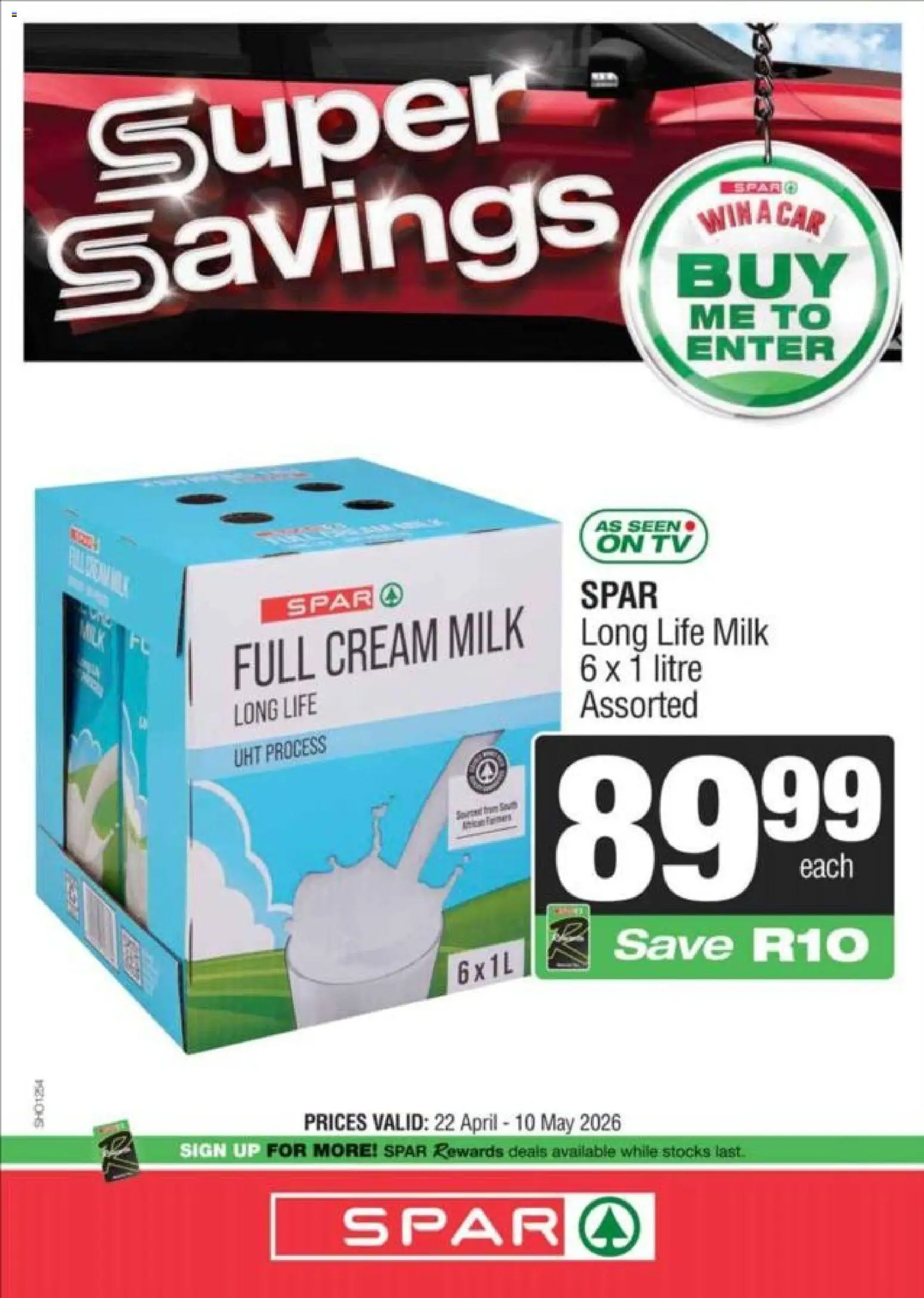 Spar Specials - page 1- valid from 22/04/2026