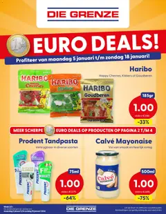 Die Grenze - Folder week 02/03 geldig vanaf 05-01-2026