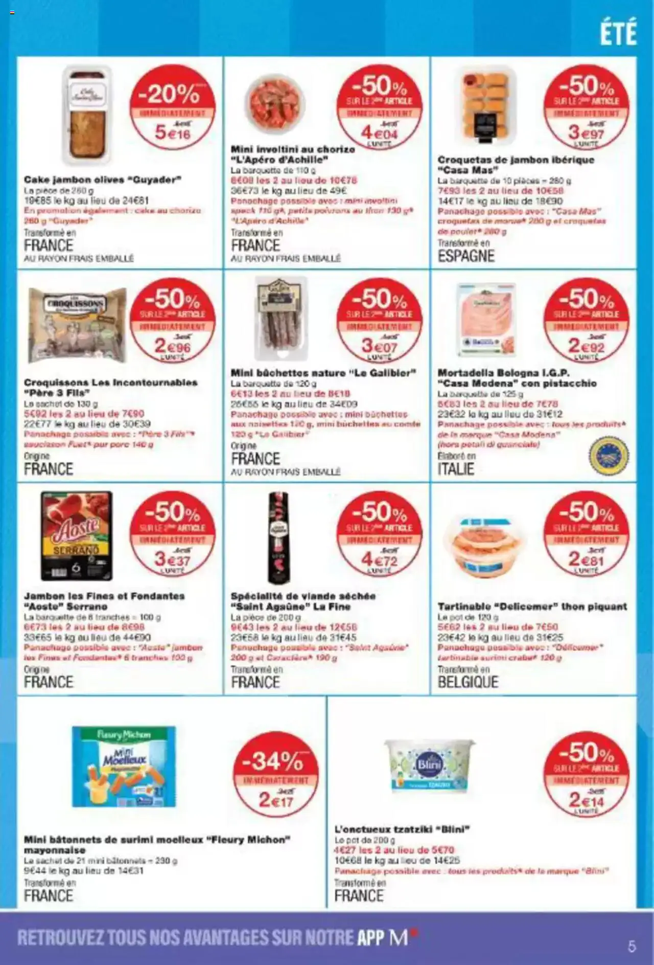 Monoprix catalogue - page 5 - valable à partir du 15/07/2025