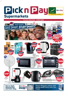 Preview Pick n Pay - Back To Varsity Specials valid from 09/02/2026