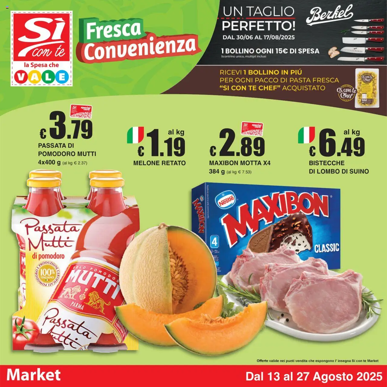 Sì con Te Market catalogo - pagina 1 - valido dal 13/08/2025