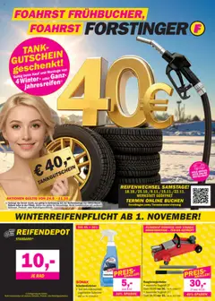 Vorschau Forstinger Flugblatt gültig ab 24.09.2025