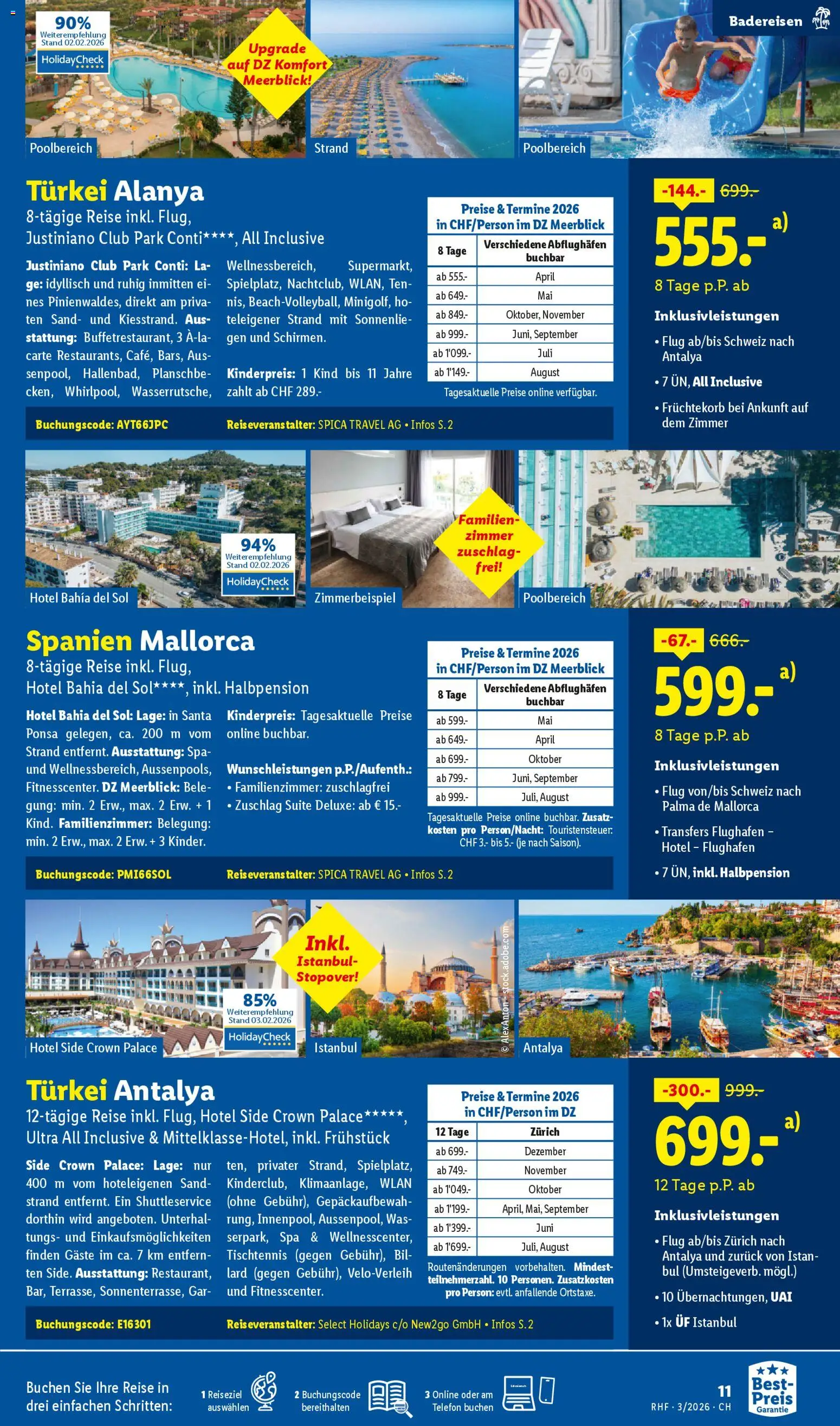 Lidl Aktionen Reisen März - page 11- valid from 28.02.2026