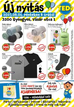 Előnézet TEDi Akciós újság érvényes 2025.08.01.-tól