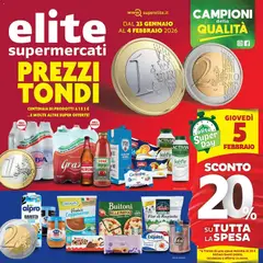 Anteprima Volantino Elite Supermercati	 valida dal 23/01/2026