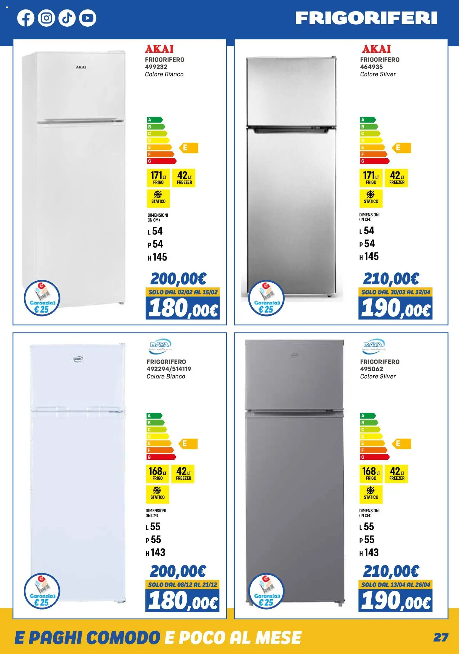Orizzonte Elettrodomestici catalogo - pagina 27 - valido dal 01/11/2025