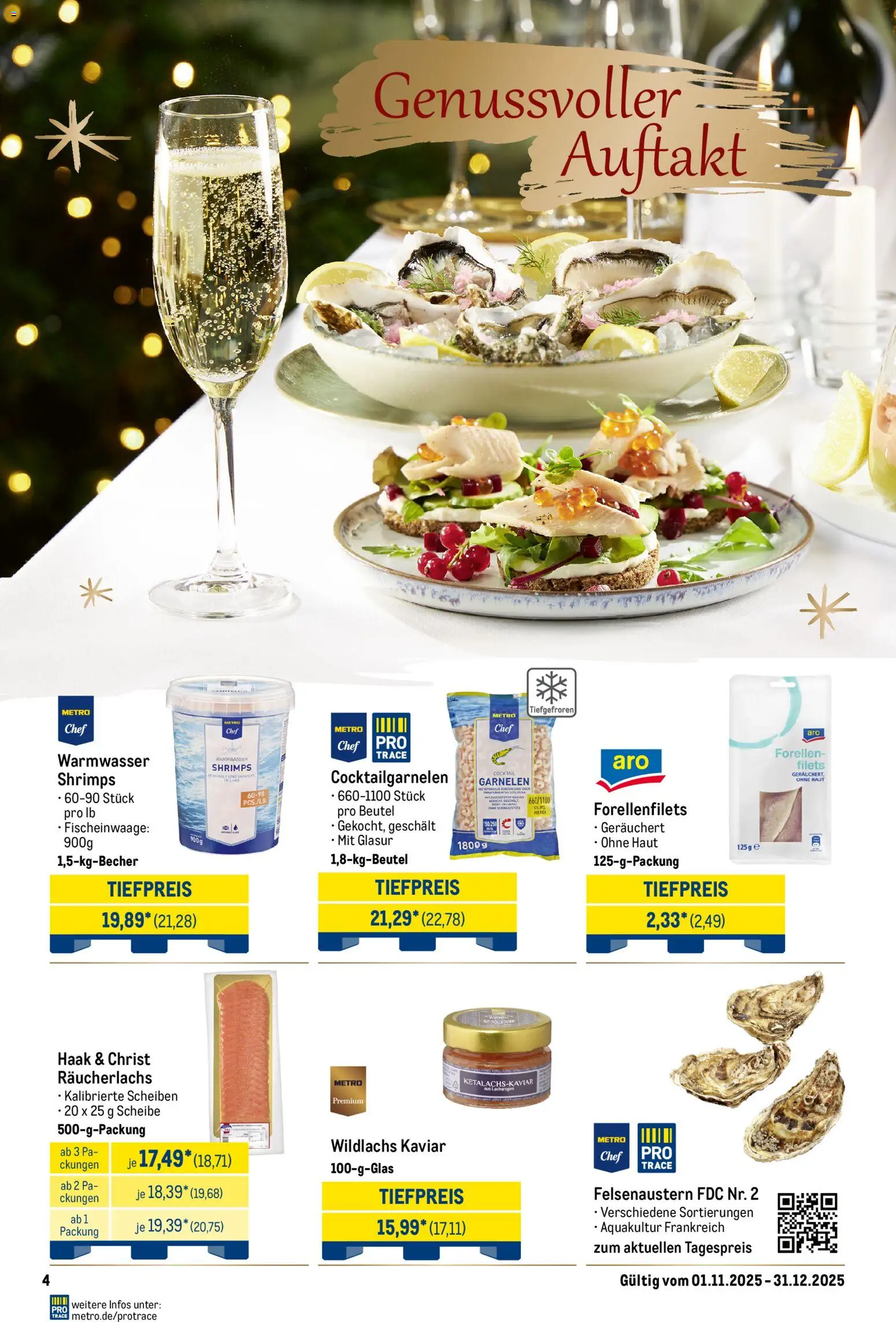Metro Saisonkatalog Festliche Momente - Seite 4 - gültig ab 01.11.2025