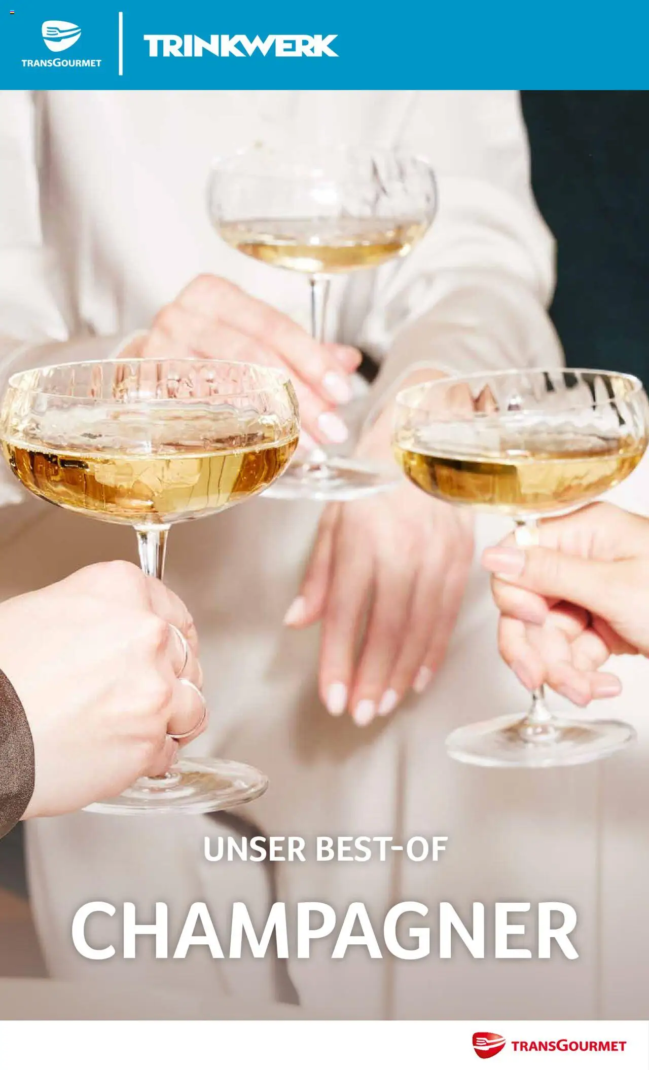 Transgourmet Highlight-Folder Champagner - Seite 1- gültig ab 09.04.2024