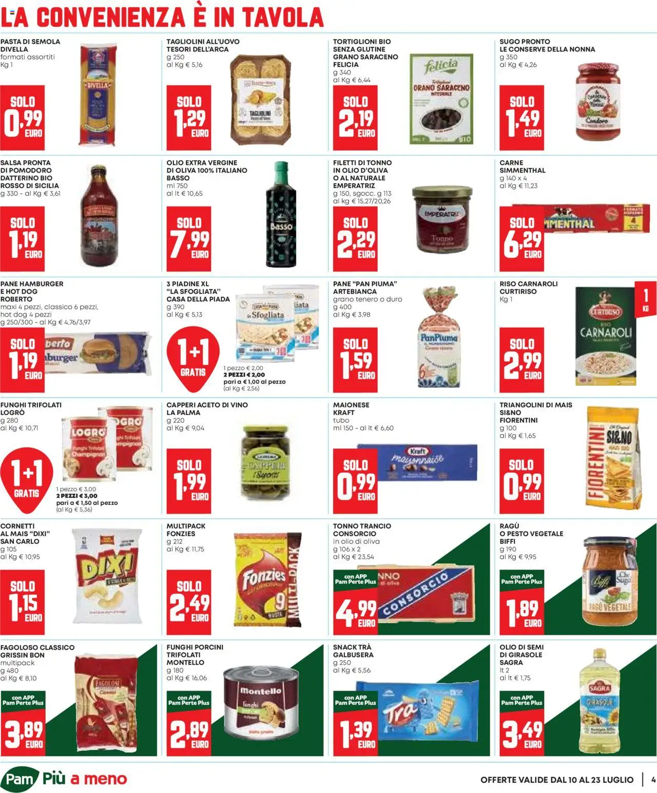 Panorama Occasioni Extra catalogo - pagina 4 - valido dal 10/07/2025