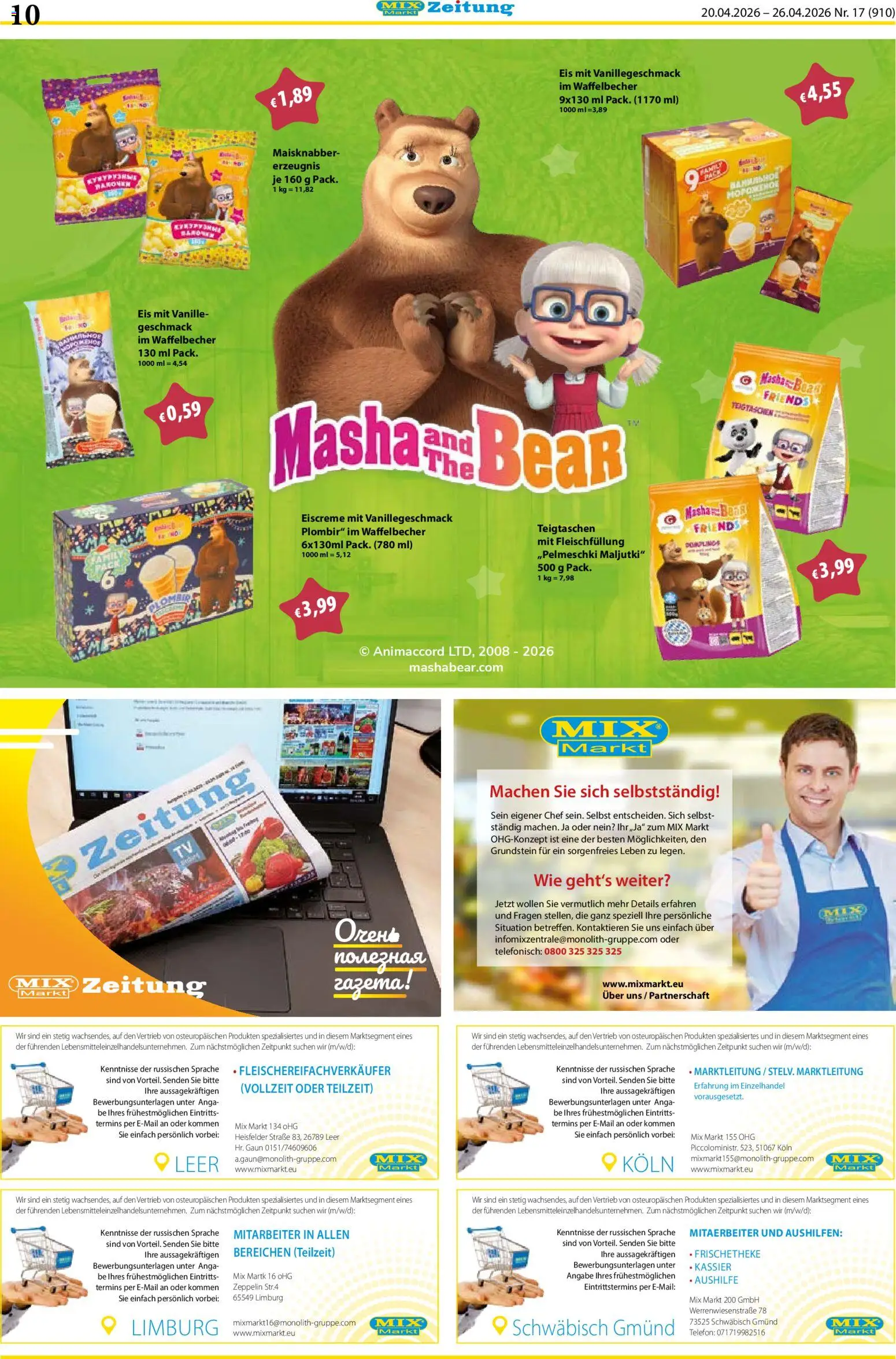 Mix Markt Prospekt - Seite 3 - gültig ab 20.04.2026