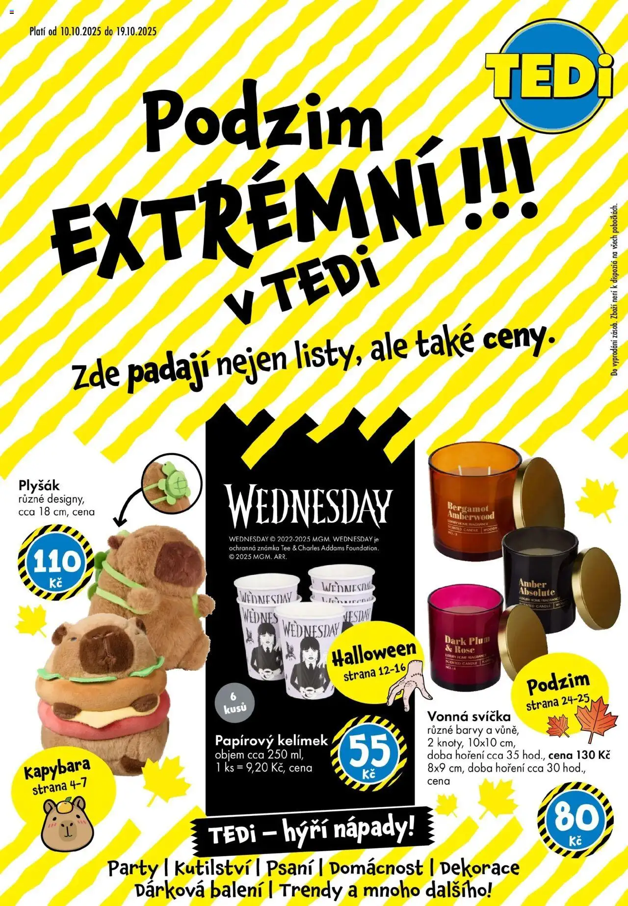 TEDi leták - strana 1- platný od 10.10.2025