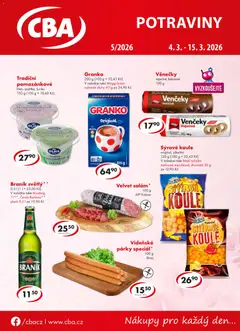 Náhled CBA leták platný od 04.03.2026