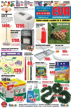 Náhled Eva supermarket leták platný od 24.09.2025