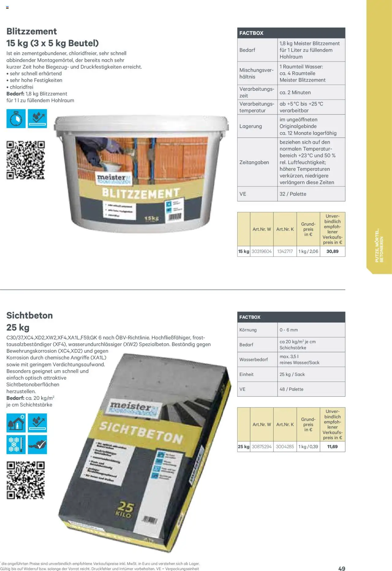 Lagerhaus meister Katalog 2025 - Seite 49- gültig ab 08.01.2025