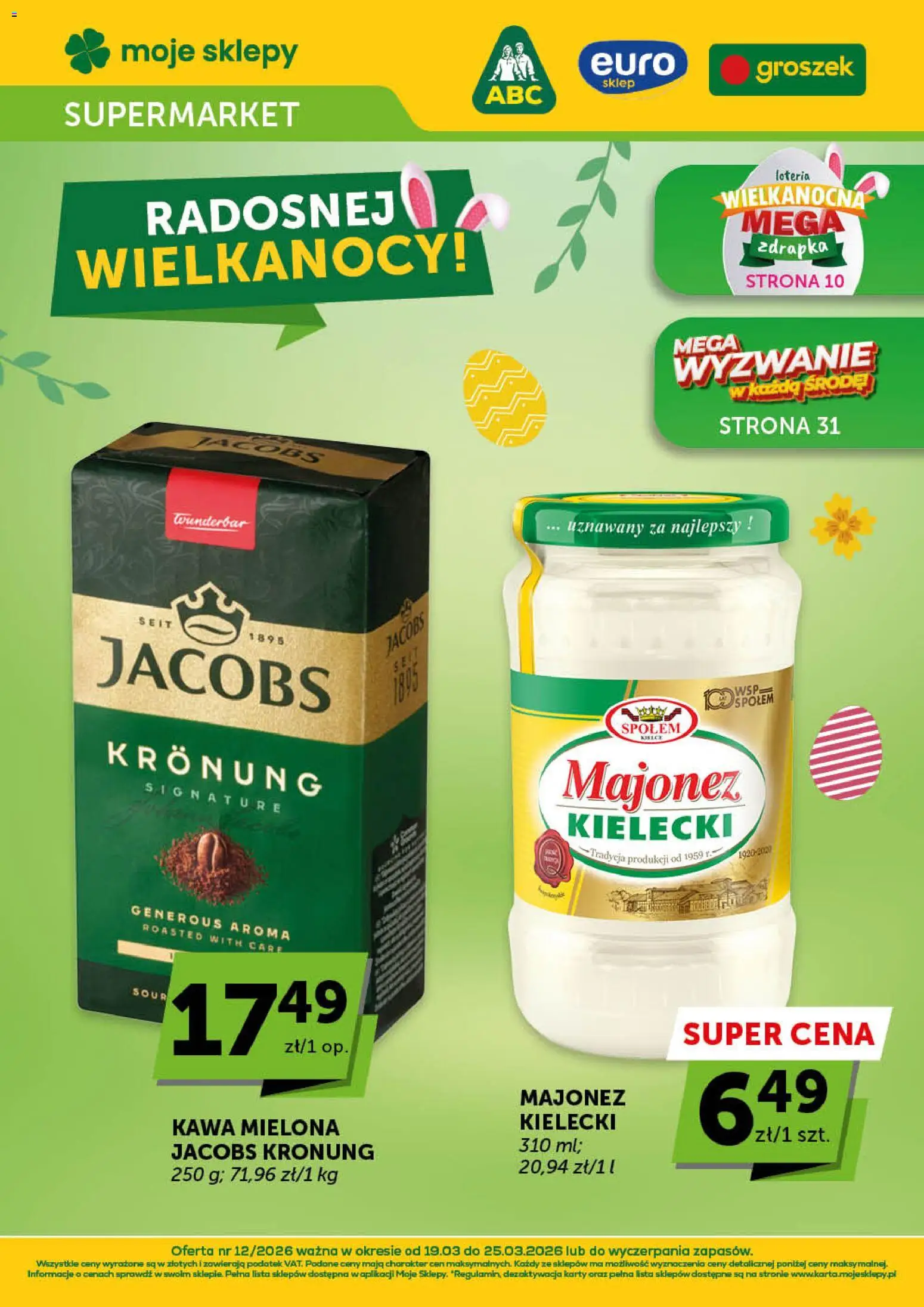 Groszek gazetka - strona 1- ważny od 19.03.2026