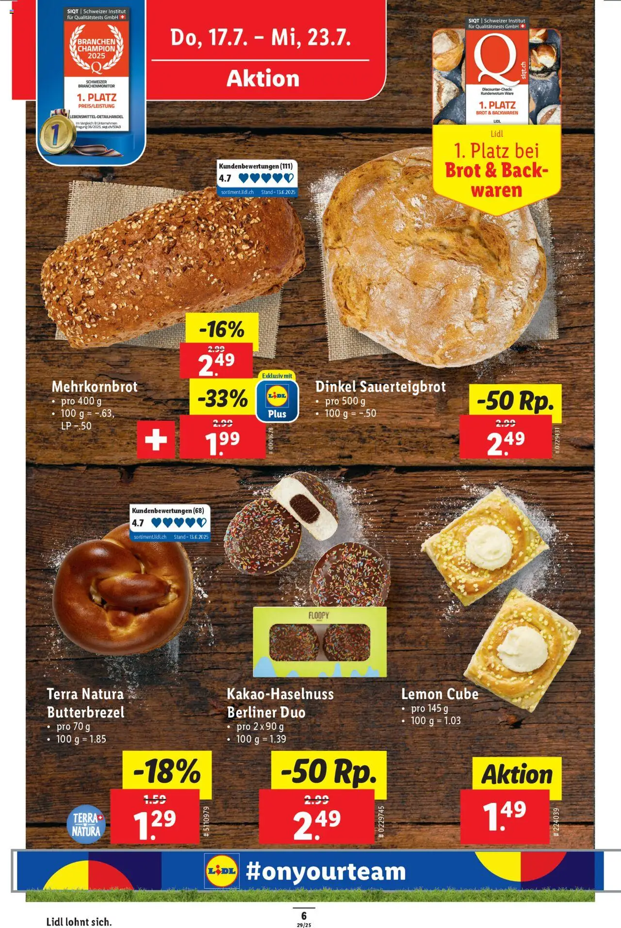 Lidl Aktionen - Seite 6- gültig ab 17.07.2025