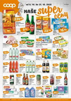 Náhled Coop leták - Super cena platný od 08.10.2025