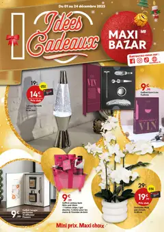 Aperçu Maxi Bazar catalogue valable à partir du 01/12/2025