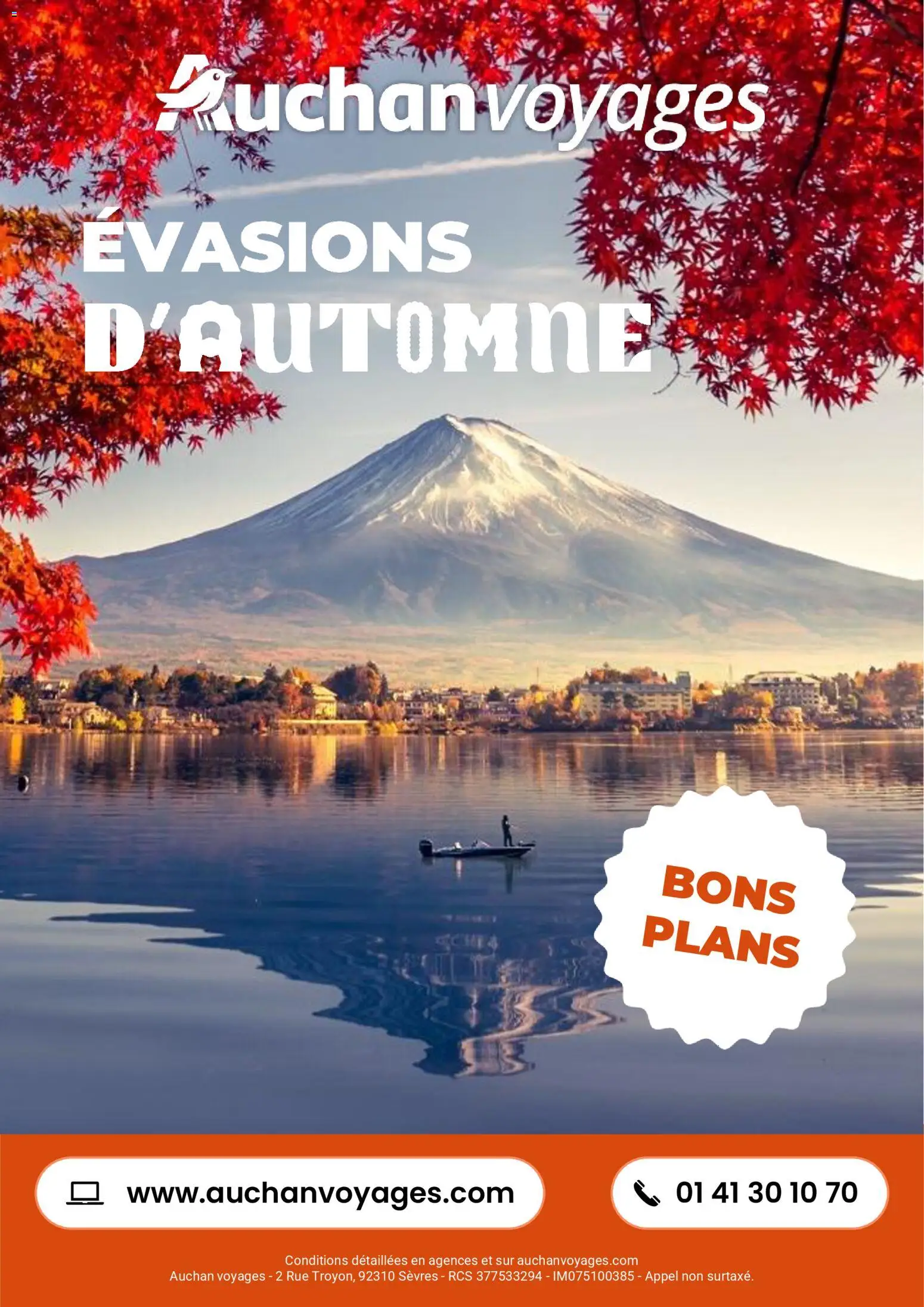 Auchan - Auchan Voyages : évasion d'automne - page 1 - valable à partir du 01/11/2025