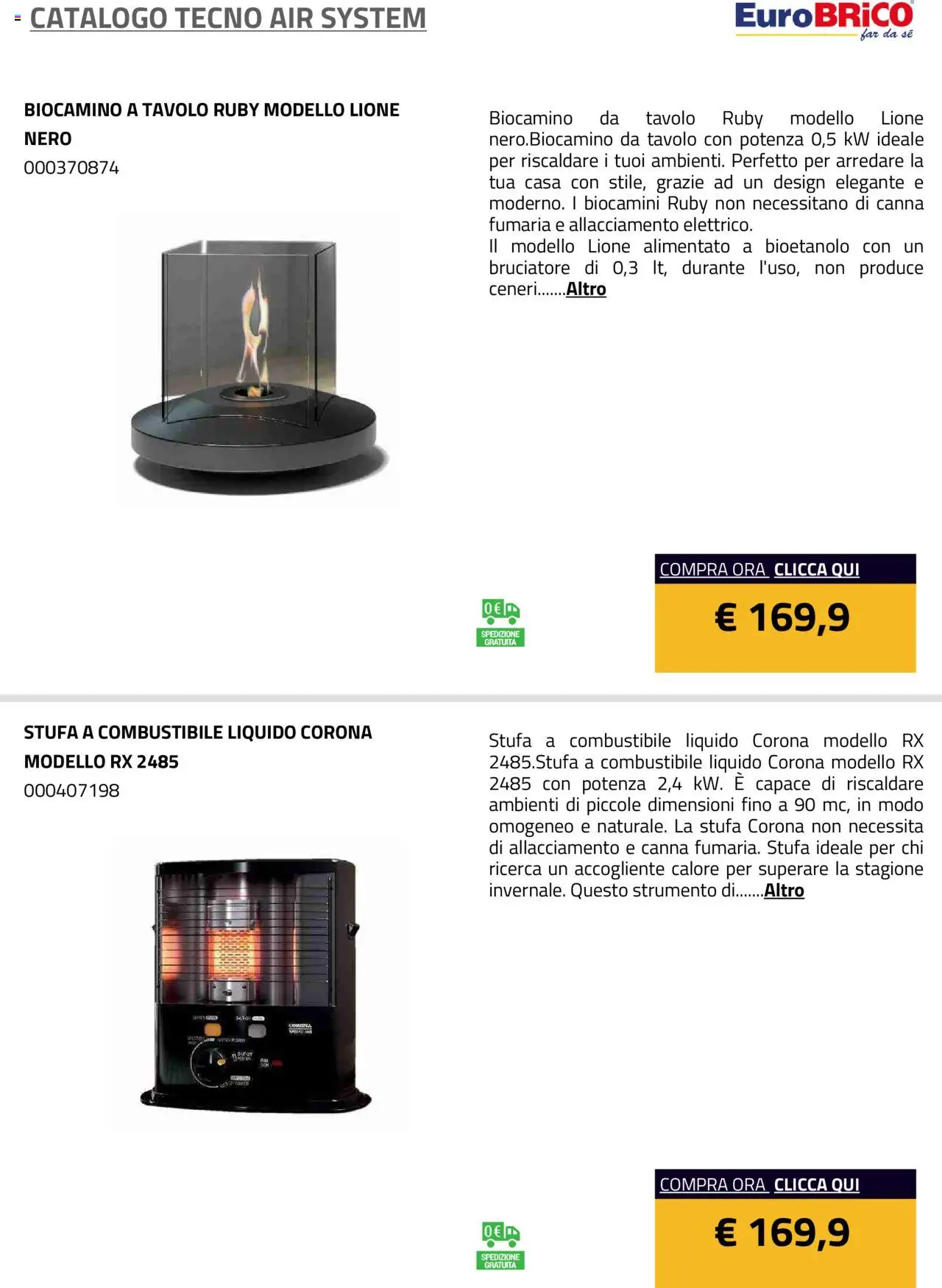 Eurobrico Tecno Air System catalogo - pagina 10 - valido dal 23/07/2025