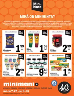 Esikatselu Minimani tarjoukset voimassa alkaen 06/04/2026