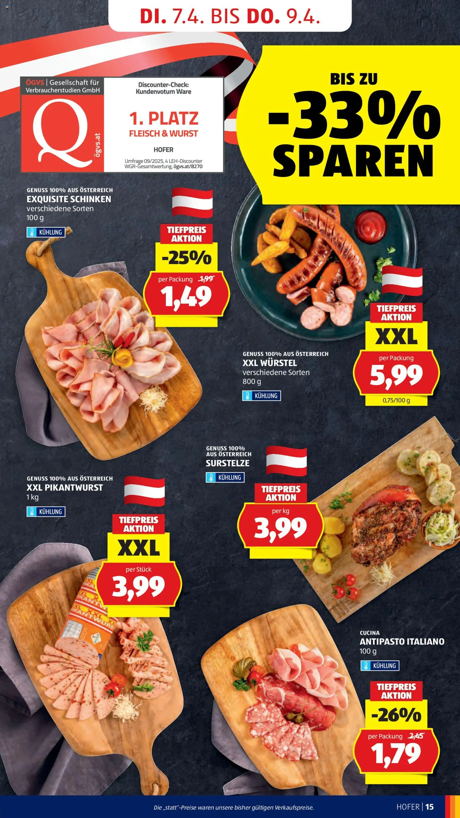 Hofer Flugblatt - page 17- valid from 01.04.2026