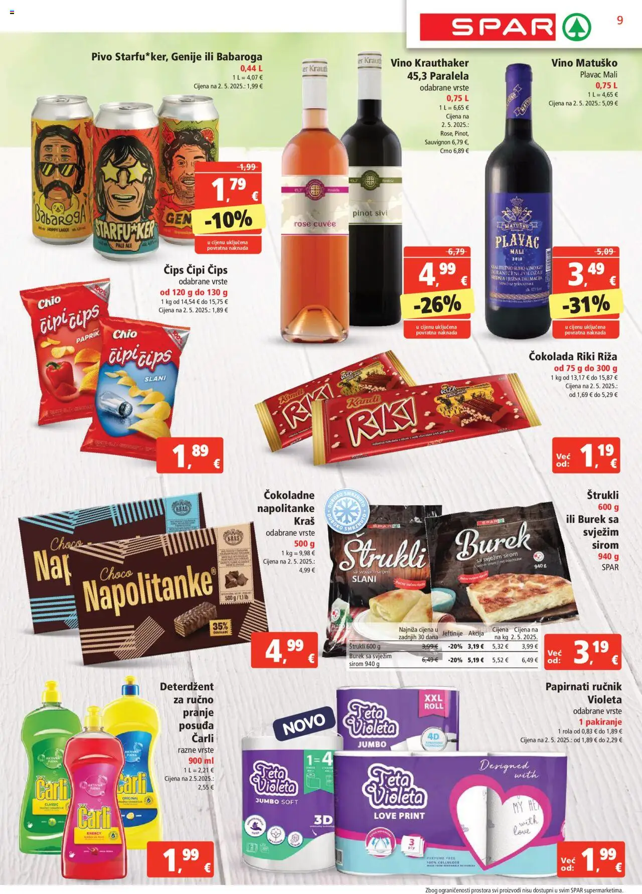 Katalog Spar - stranica 9- važeći od 16.07.2025