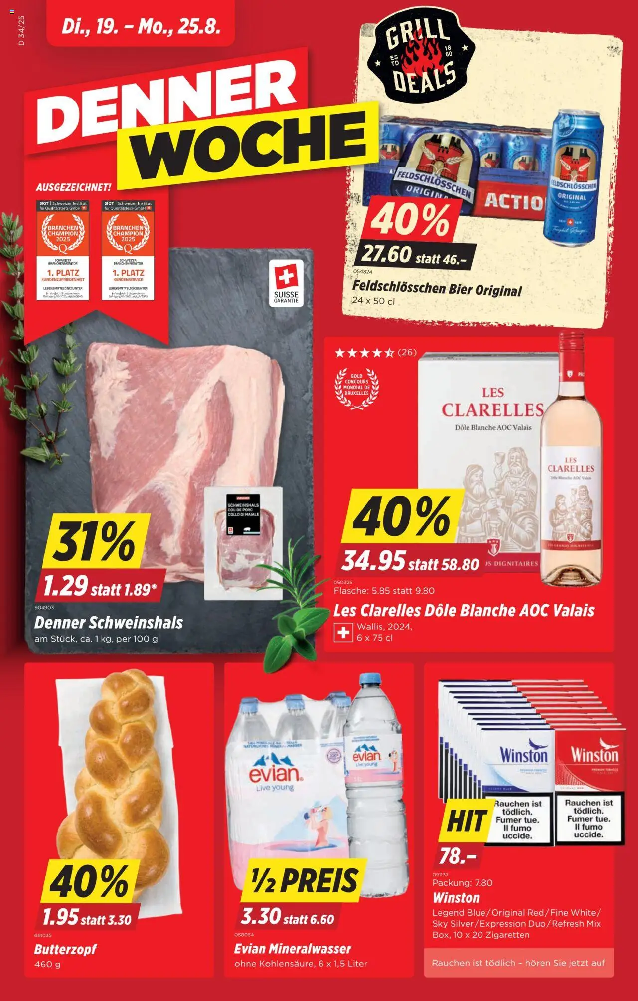 Denner Aktionen - Seite 1- gültig ab 19.08.2025