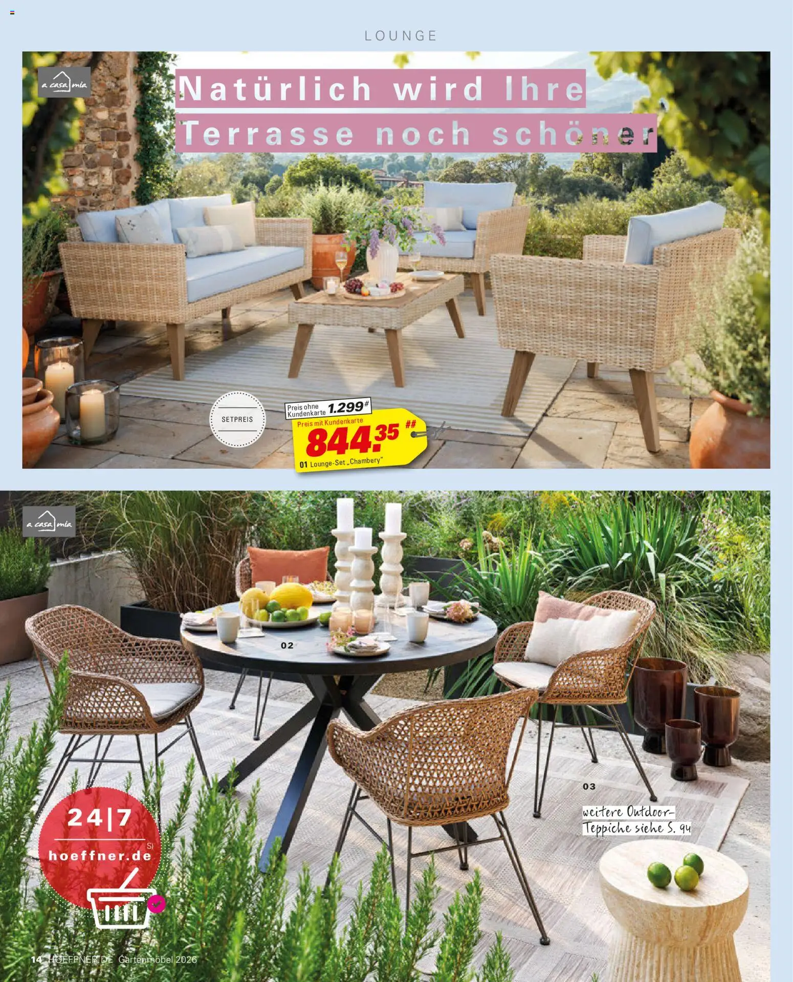 Höffner Prospekt Gartenmöbel - Seite 14 - gültig ab 27.03.2026