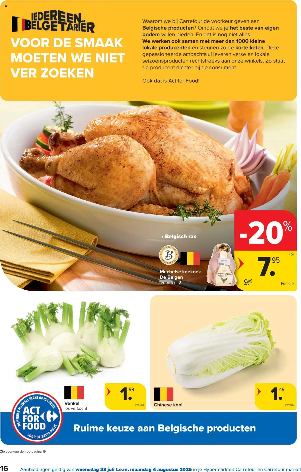 Carrefour - Hypermarkten - Market Act For Food Special - pagina 16- geldig vanaf 23/07/2025