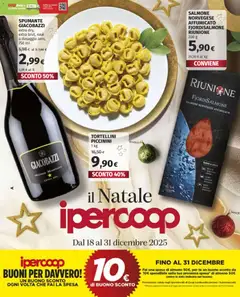 Anteprima Volantino Ipercoop	 valida dal 18/12/2025