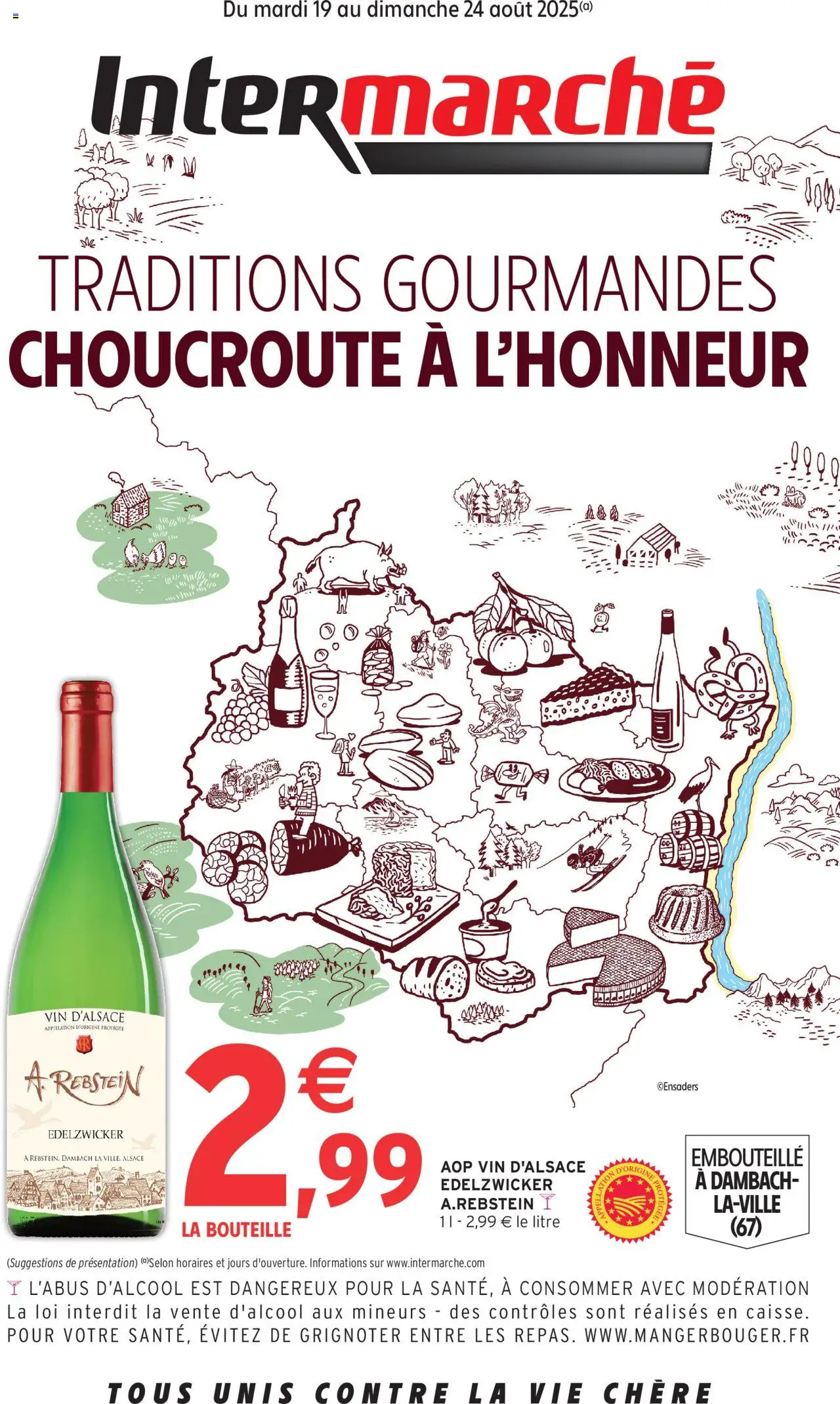 Intermarché catalogue de sélection de notre région spéciale choucroute - page 1 - valable à partir du 19/08/2025
