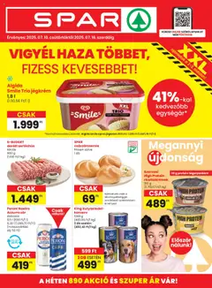 Előnézet Spar Akciós újság érvényes 2025.07.10.-tól