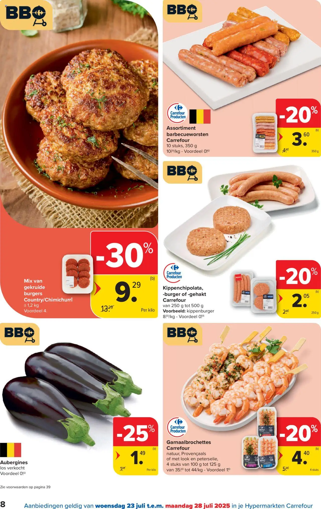 Carrefour folder week 30 - pagina 8- geldig vanaf 23/07/2025