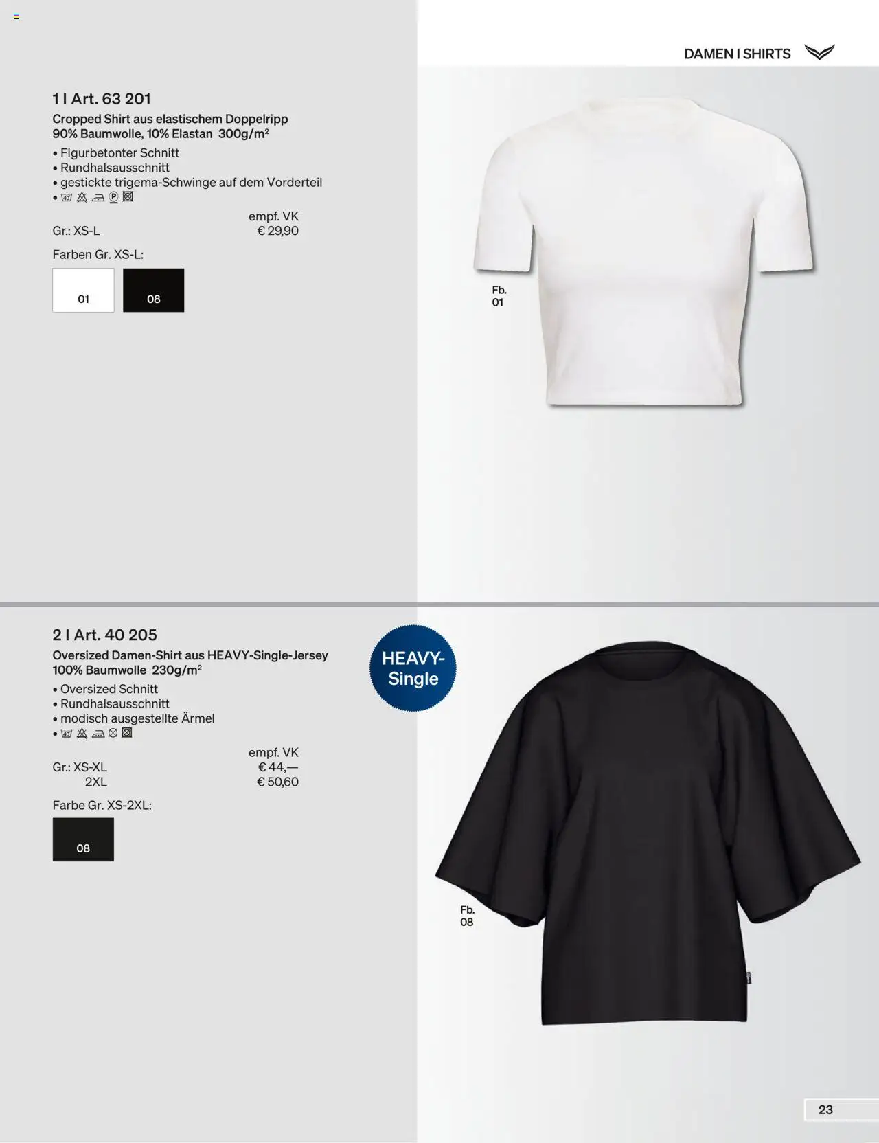 Trigema Prospekt 	 - Seite 23 - gültig ab 01.09.2025