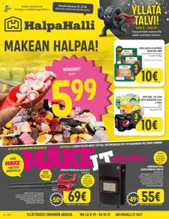 Esikatselu Halpa Halli tarjoukset voimassa alkaen 15/10/2025