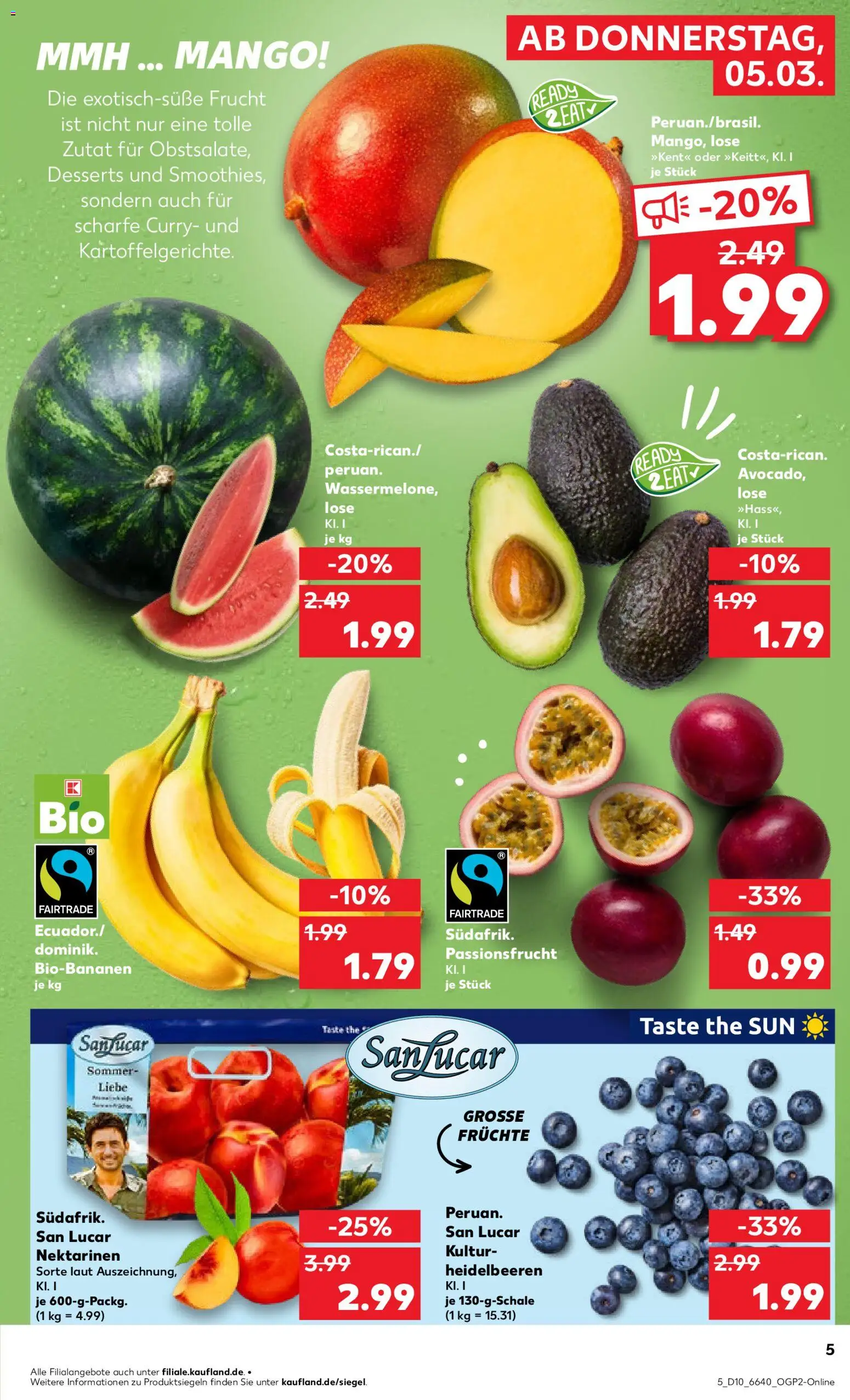 Kaufland Prospekt 	 - Seite 5 - gültig ab 05.03.2026