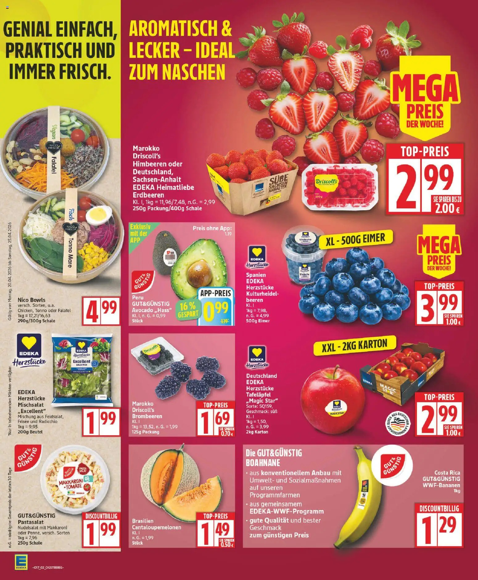 Edeka Prospekt 	 - Seite 2 - gültig ab 20.04.2026