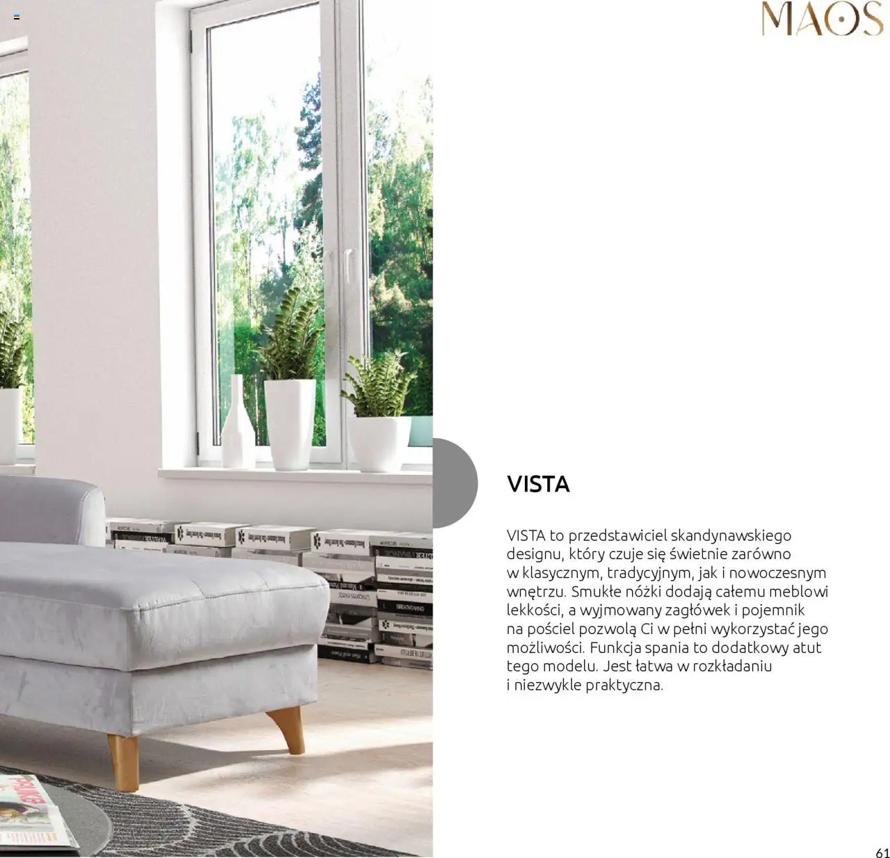 Black Red White Gazetka - Katalog mebli wypoczynkowych MAOS - strona 61- ważny od 27.08.2024