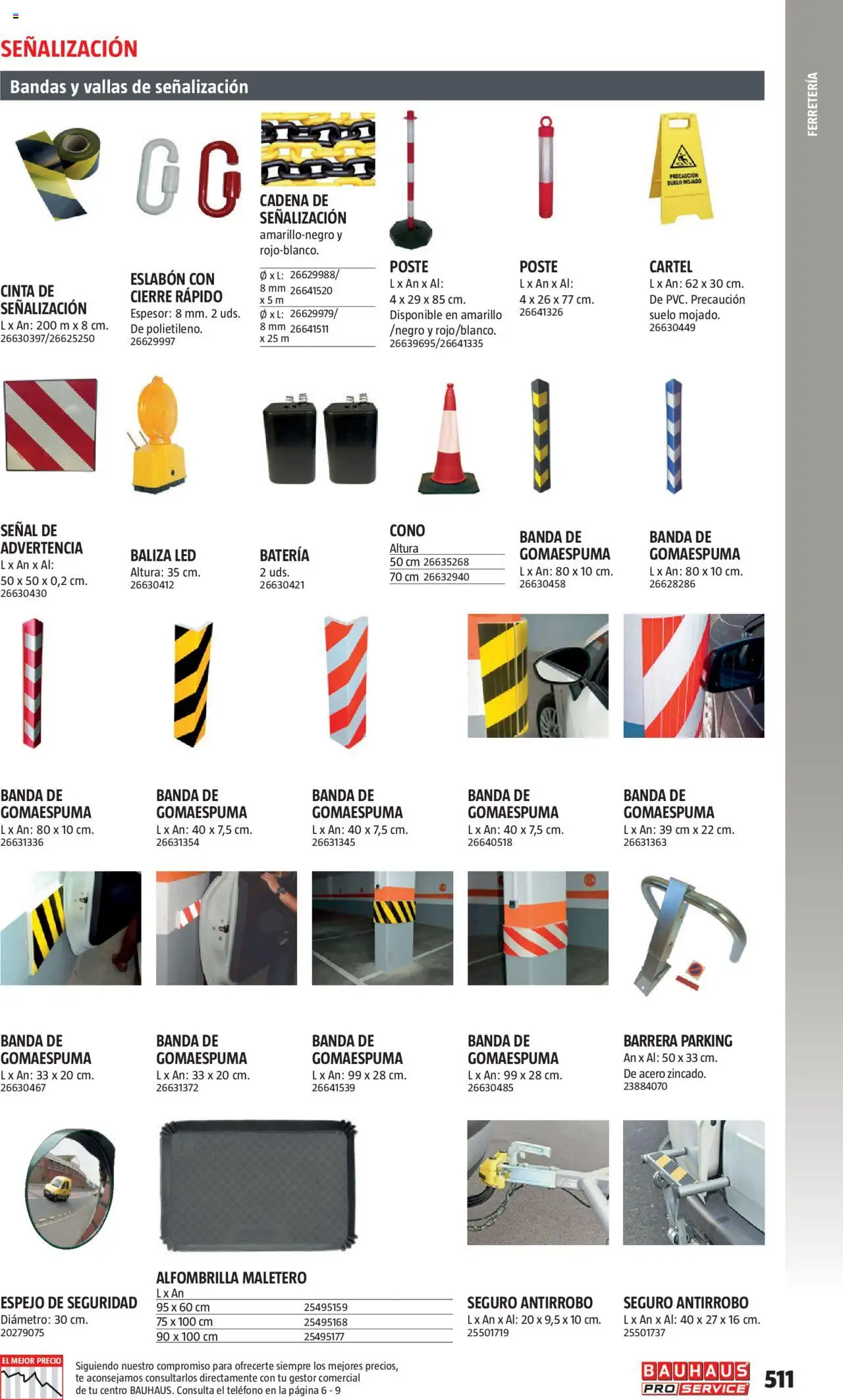 Bauhaus - ProService  - Página de 511 - Válido desde 24/02/2025