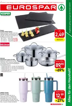 Vorschau Eurospar Alles fuer den Haushalt -Tirol gültig ab 14.08.2025