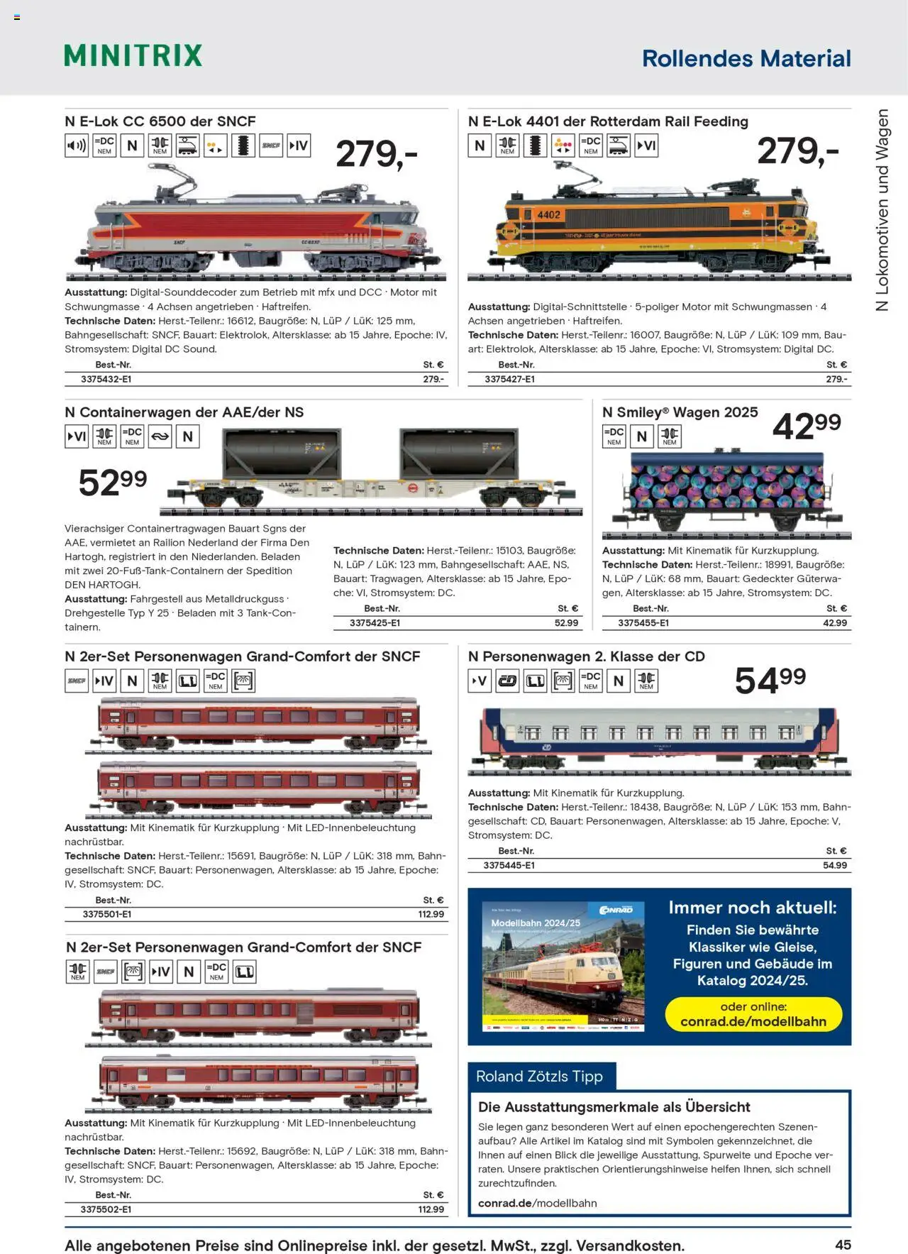 Conrad  Modellbahn Katalog - Seite 47 - gültig ab 25.08.2025