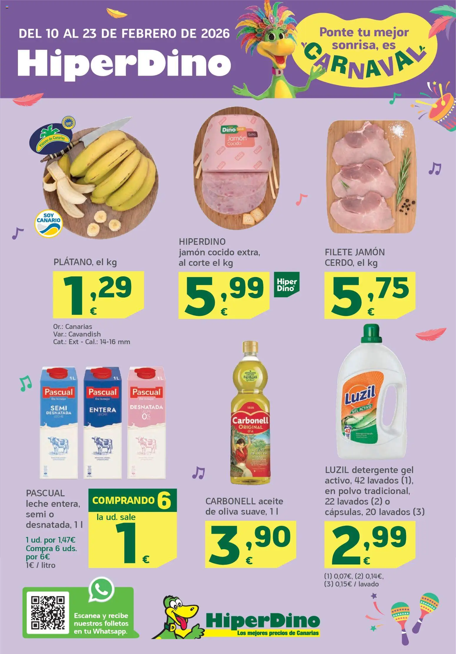 HiperDino folleto - Página de 1 - Válido desde 10/02/2026