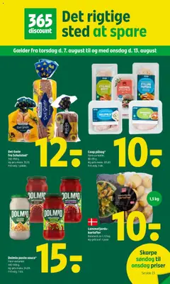 Forhåndsvisning Coop 365 - Tilbudsavis gyldig fra 07/08/2025