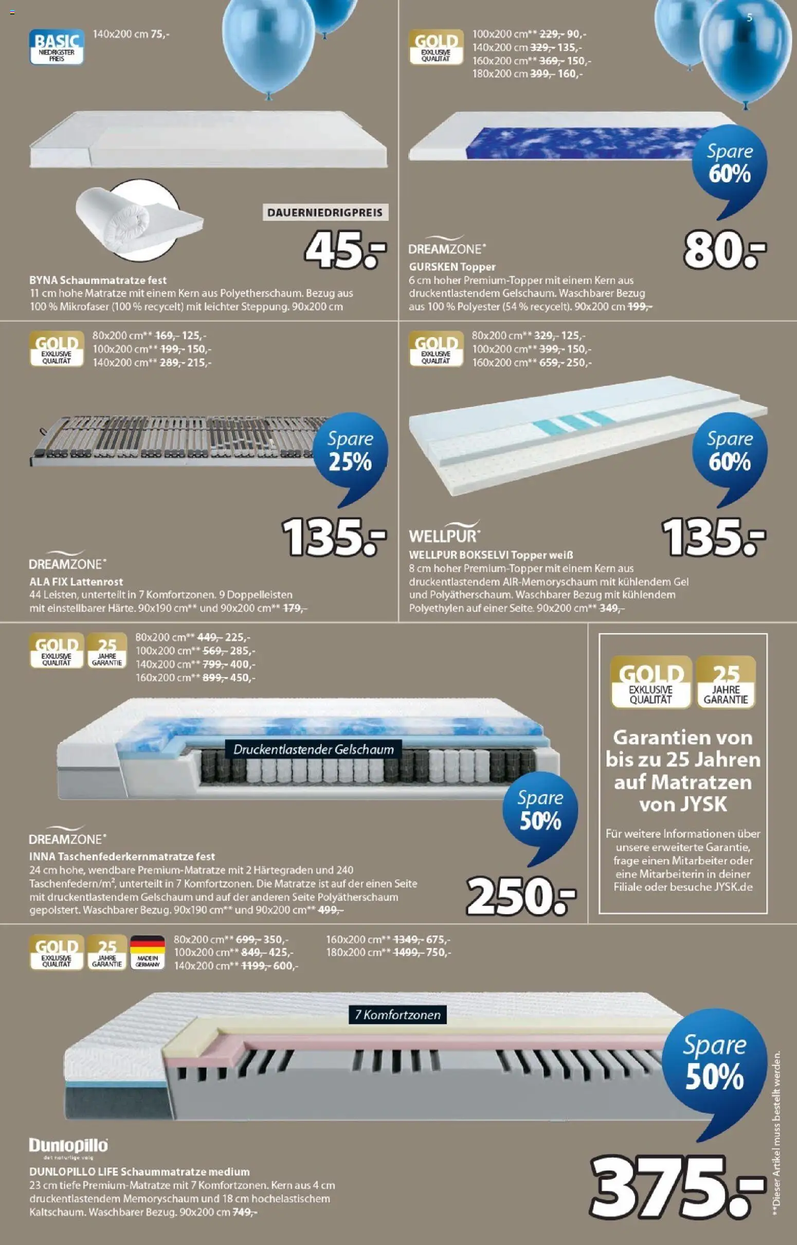 JYSK Prospekt 	 - Seite 5 - gültig ab 21.03.2026