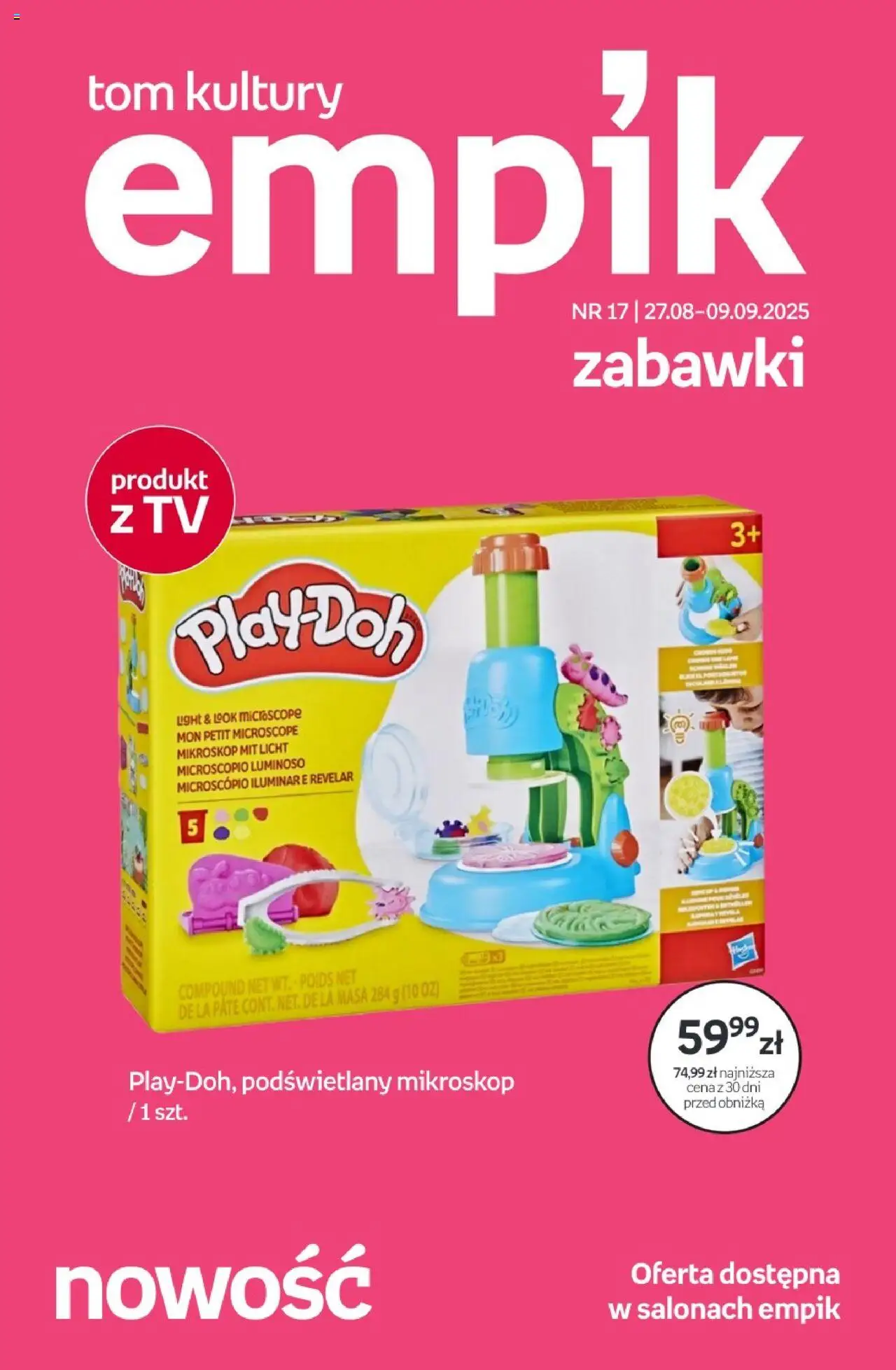 Empik promocje - Tom kultury Zabawki - strona 1- ważny od 27.08.2025