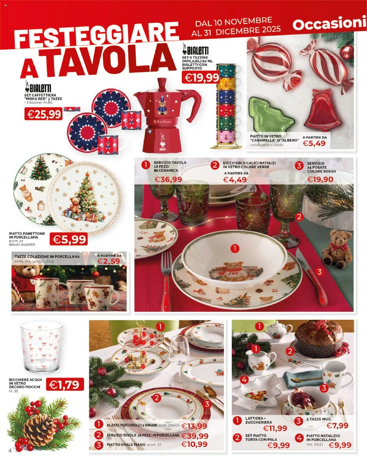 Mercatò Big - Festeggiare a tavola catalogo - pagina 4 - valido dal 10/11/2025