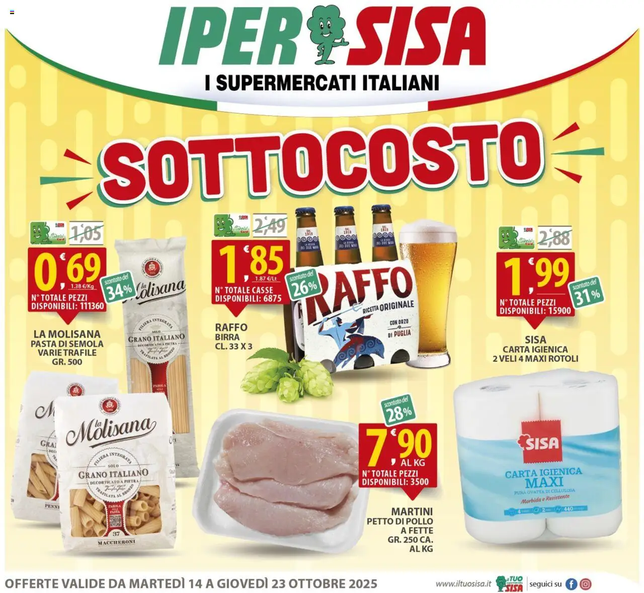 SISA Iper Crotone catalogo - pagina 1 - valido dal 14/10/2025