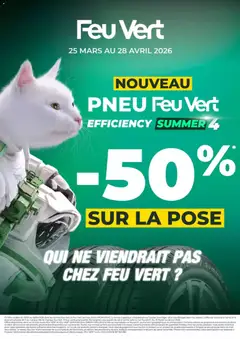 Aperçu Feu Vert catalogue valable à partir du 25/03/2026